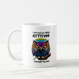 Attitude Owl-Tasse Kaffeetasse