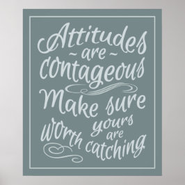 ATTITUDES affiche de motivation