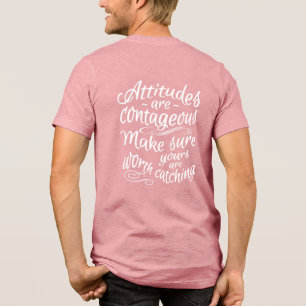 ATTITUTS individuelle Name motivierend Kleidung Tri-Blend Shirt