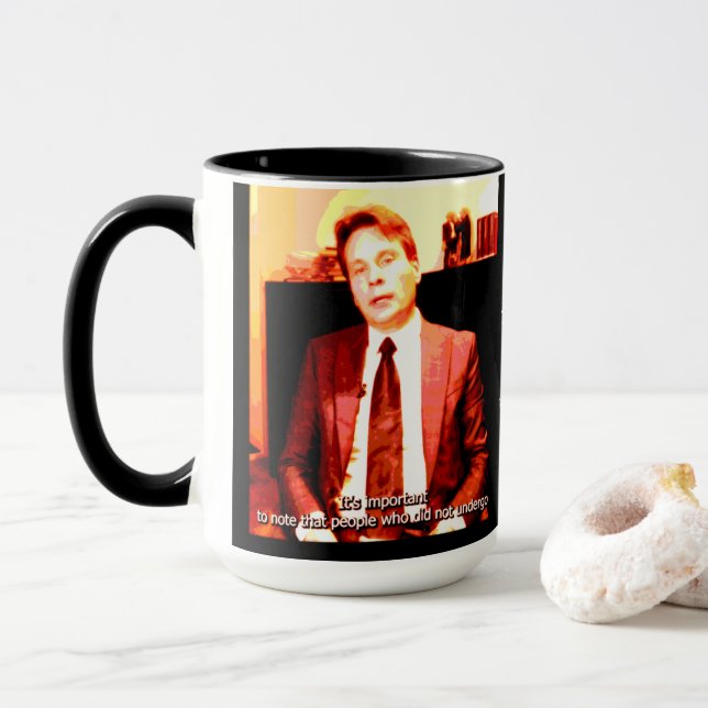 Attorney Peter Stassen Quote by RoseWrites Tasse (Mit Donut)
