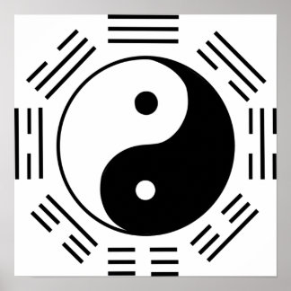 Attraction Yin Yang Poster