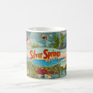 Attraktion im alten Silver Springs Stil Kaffeetasse