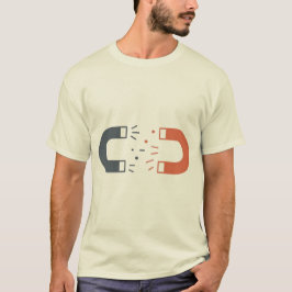 Attraktion × Repel: Der Power der Wahl T-Shirt