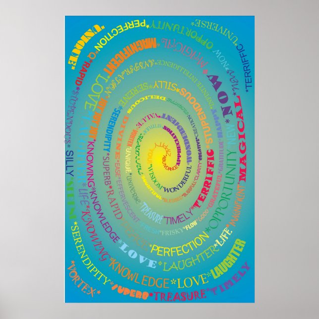 Attraktionsgesetz Poster (Vorne)