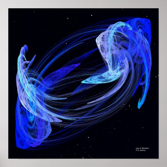 Attraktionsgesetz Poster (Vorne)