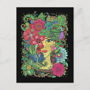 Attraktive Geschenke Postkarte