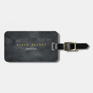 Attraktive Grau-Gold-Farbe Moderne Minimalistisch Gepäckanhänger