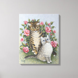 Attraktivität Leinwanddruck