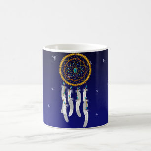 Attrape-Rêves - Mug centre turquoise