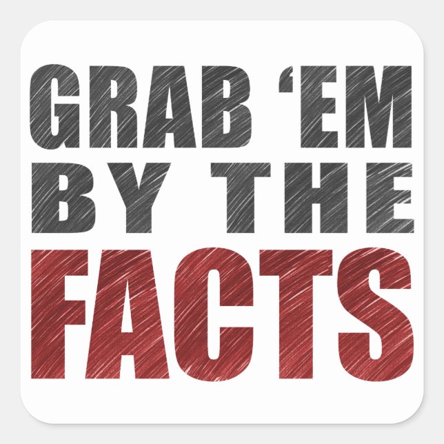 Attrapez-les par les faits 20 Stickers | Résister  (Devant)