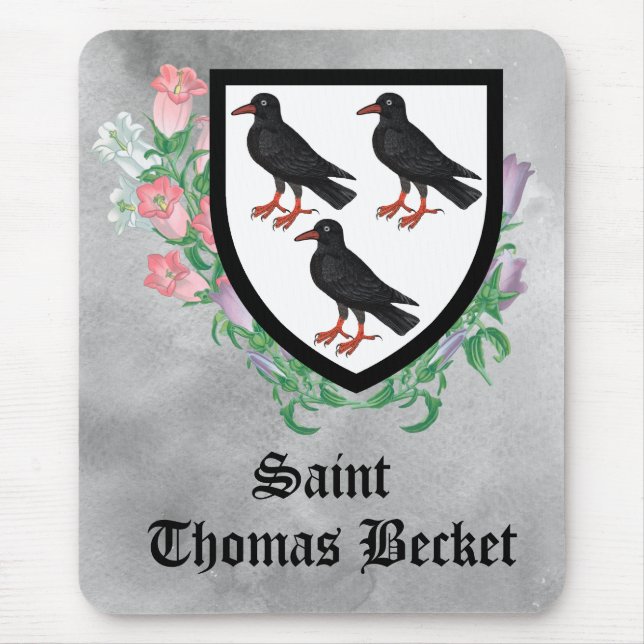 Attributes Arms of St. Thomas Becket Mousepad (Vorne)