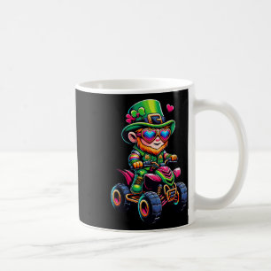 Atv 4 Wheeler Leprechaun Kinder Mens Womens St Pat Kaffeetasse