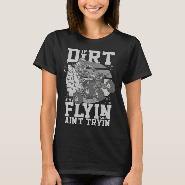 ATV Four Wheeler Quad Bike Off road Vehicle T-Shirt (Vorderseite)