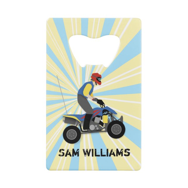 ATV GELDBEUTEL FLASCHENÖFFNER (Vorderseite)