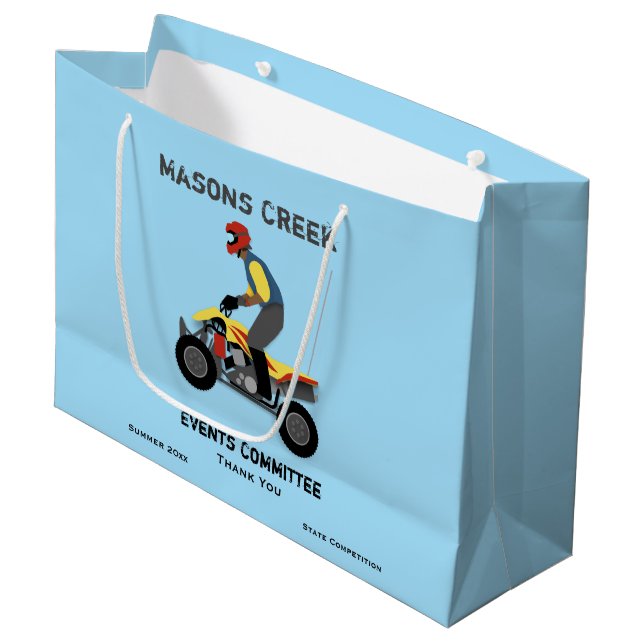 ATV GROßE GESCHENKTÜTE (Vorderseite Schrägansicht)