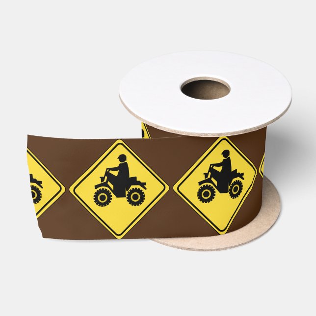 ATV Mudding Sign Thunder_Cove Satinband (Spule)