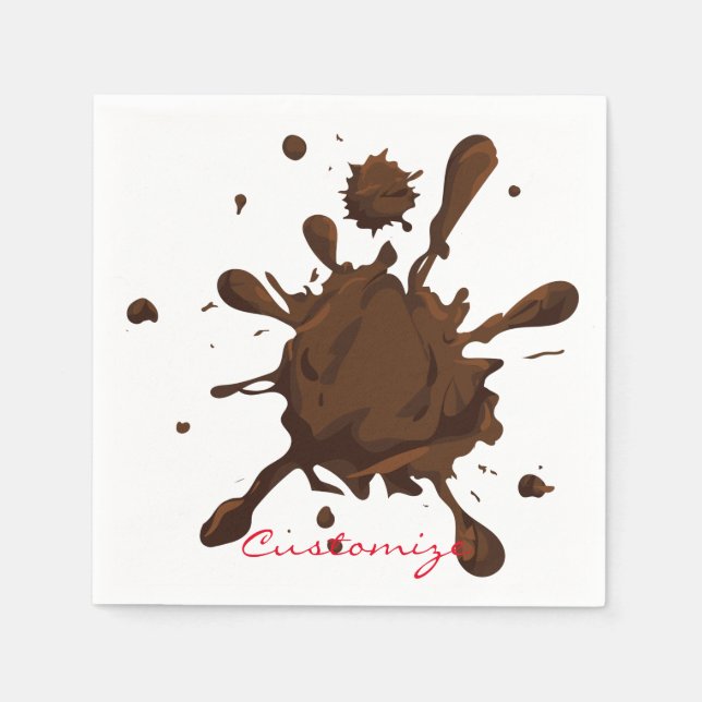 ATV Mudding SplatThunder_Cove Serviette (Vorderseite)