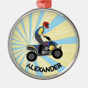 ATV ORNAMENT AUS METALL