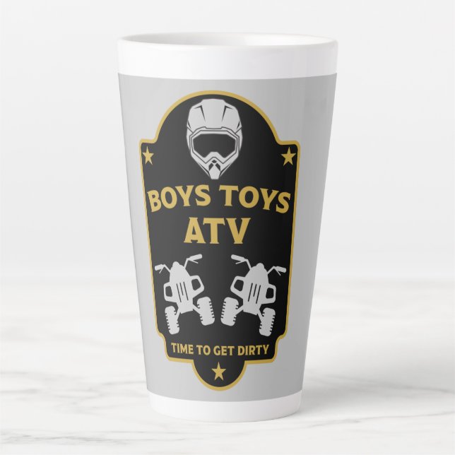 Atv Quad Abenteuer Milchtasse (Vorderseite)