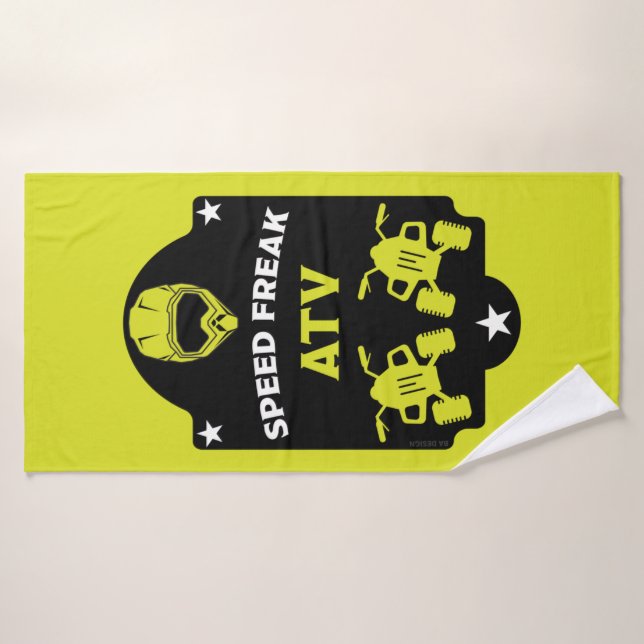 Atv quad aventures (Serviette de bain)