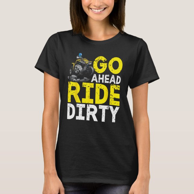 ATV Quad Bike ATV Außenansicht 1 T-Shirt (Vorderseite)
