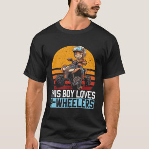 Atv Quad Bike Atv Außenansicht T-Shirt