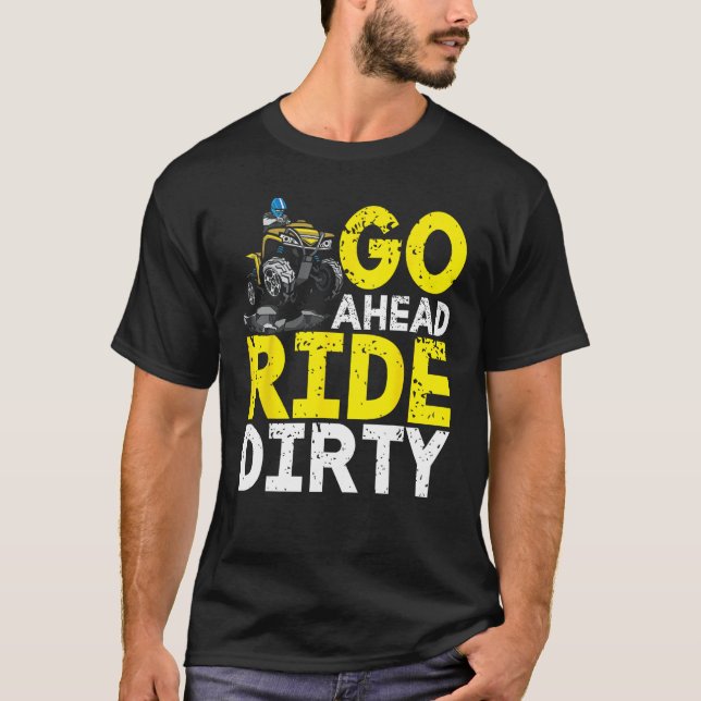 ATV  Quad Bike ATV Outdoor Mudding Offroading 1 T-Shirt (Vorderseite)