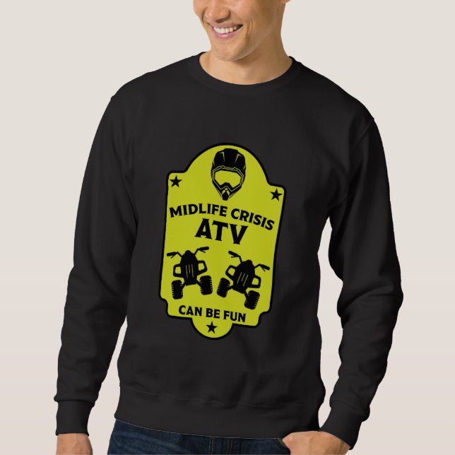 ATV Quad Outdoor Adventures Sweatshirt (Vorderseite)