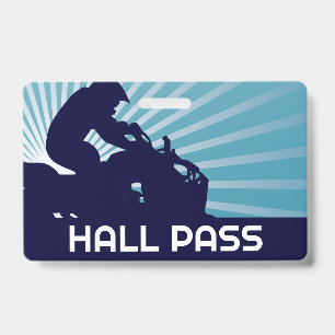 ATV-Sprunglehrer-Hall-Pass Ausweis
