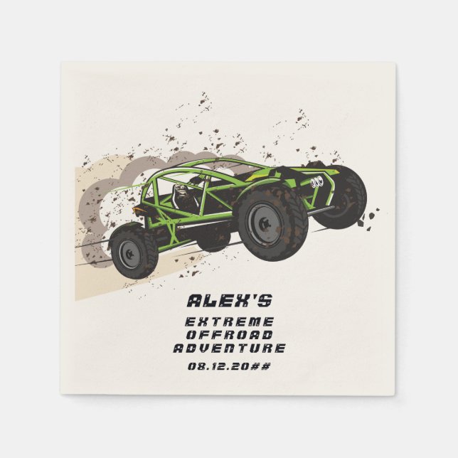 ATV UTV Offroad Abenteuer Extreme Sports Car Club Serviette (Vorderseite)