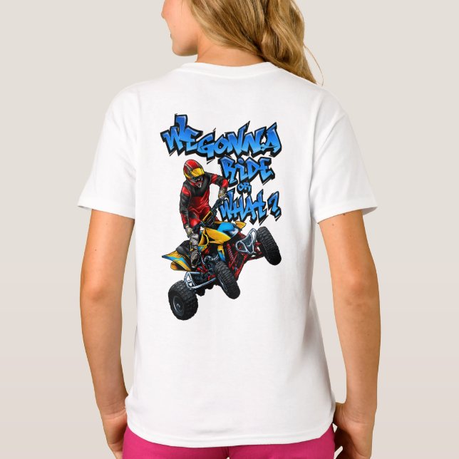 ATV - Wir fahren oder was? T-Shirt (Rückseite)
