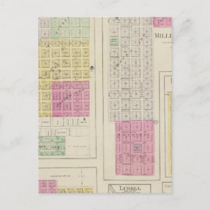 Atwood, Millbrook, Roscoe, Celia, Ludell, Kansas Postkarte