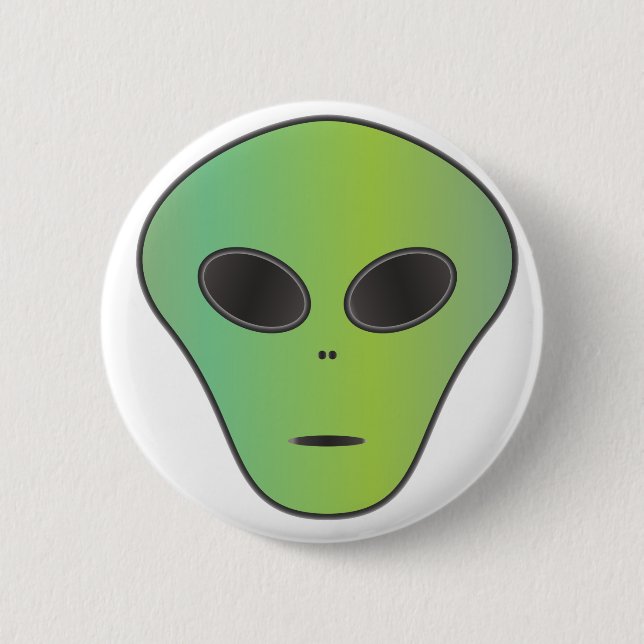 Auβerirdisches Leben Button (Vorderseite)