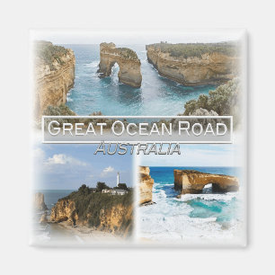 AU0109 Ozeanien, Australien, Victoria, Kühlschrank Magnet