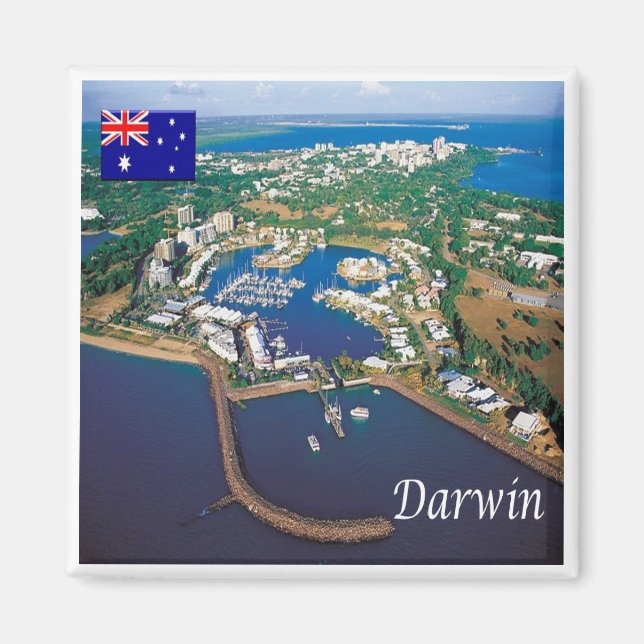 AU098 DARWIN, Australien, Ozeanien, Kühlschrank Magnet (Vorne)