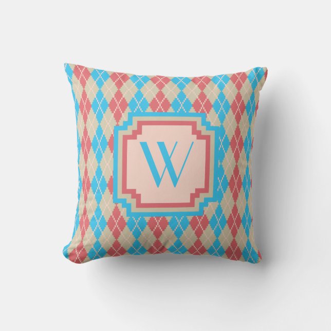 Au Beach Jacquard Coussin (Recto)