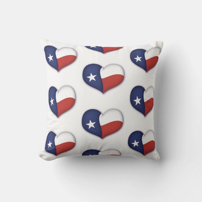 Au coeur du Texas coussin (Recto)