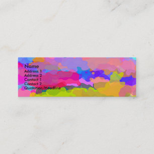 Au-Delà De La Carte De Profil Rainbow