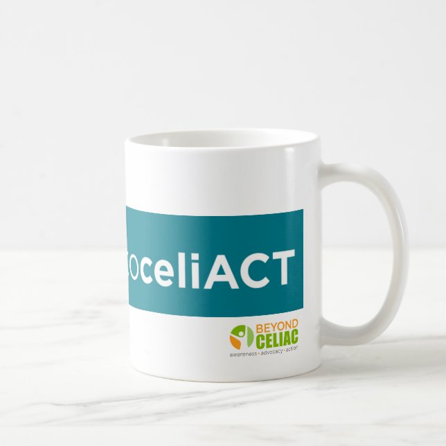 Au delà de la tasse coeliaque de #itstimetoCeliACT (Droite)