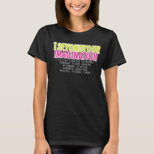Au delà de votre T-shirt d'imagination