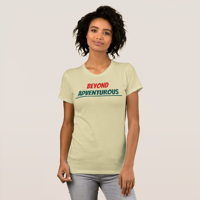 Au-delà du T-shirt aventurier (Devant entier)
