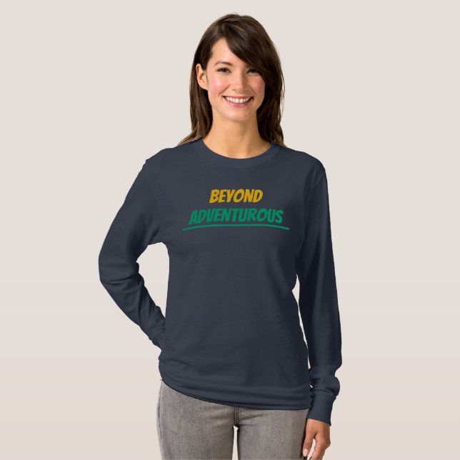 Au-delà du T-shirt aventurier (Devant entier)