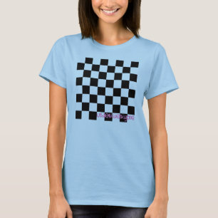 Au-dessous de le T-shirt 21 Checkered bleu