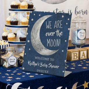 Au-dessus de la Lune   Panneau de bienvenue pour l