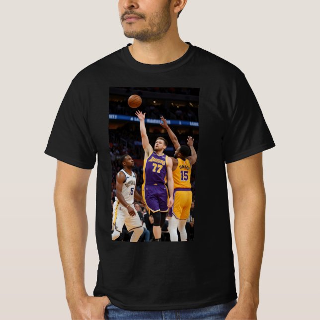 Au-dessus du jeu : T-shirt Pro-Level Basketball (Devant)