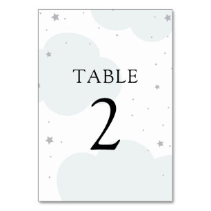 Au-dessus du numéro de la table Lune