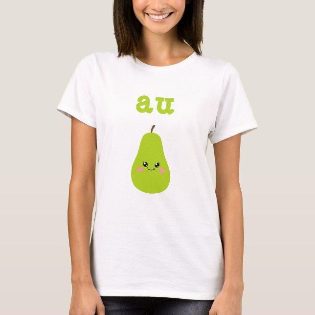 Au Paar T-Shirt (Vorderseite)