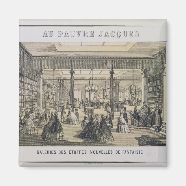 Au Pauvre Jacques: Die Fabric-Abteilung Magnet (Vorne)