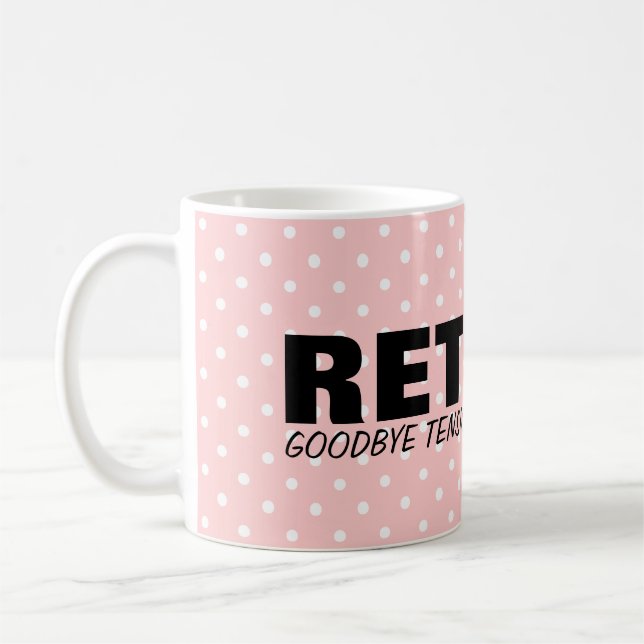 Au revoir pension de tension bonjour ! Tasse de (Gauche)