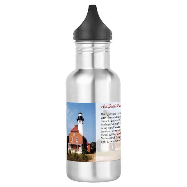 Au Sable Lighthouse Wasserflasche (Links)